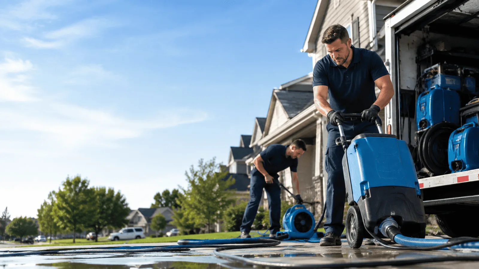 Dehumidification being performed in Carrier Mills, IL